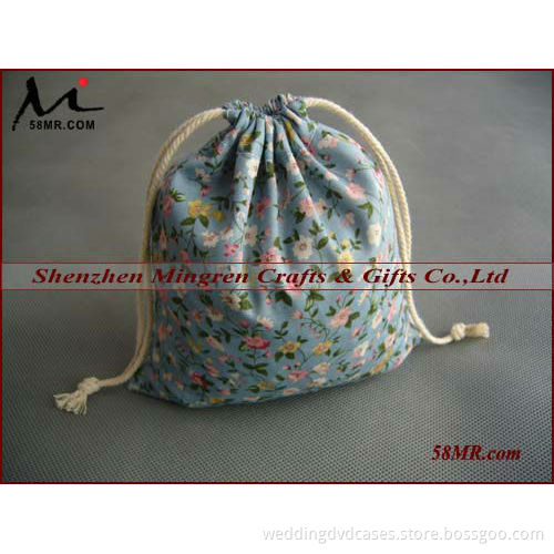 Cotton Linen Drawstring Bag,Cute Drawstring Bags